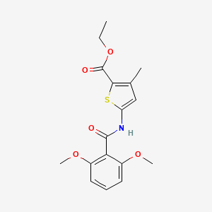 Ethyl 5-(2,6-dimethoxybenzamido)-3-methylthiophene-2-carboxylate