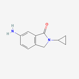 6-Amino-2-cyclopropylisoindolin-1-one
