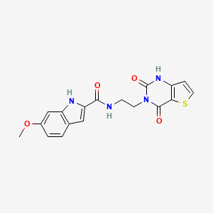 N-(2-(2,4-dioxo-1,2-dihydrothieno[3,2-d]pyrimidin-3(4H)-yl)ethyl)-6-methoxy-1H-indole-2-carboxamide