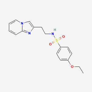 4-ethoxy-N-(2-imidazo[1,2-a]pyridin-2-ylethyl)benzenesulfonamide