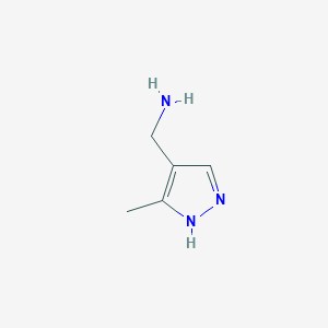 (5-methyl-1H-pyrazol-4-yl)methanamine