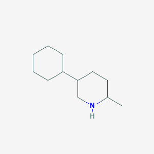 5-Cyclohexyl-2-methylpiperidine