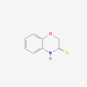molecular formula C8H7NOS B2368277 2H-1,4-benzoxazine-3(4H)-thione CAS No. 14183-51-8