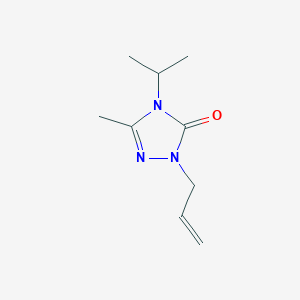 3-methyl-1-(prop-2-en-1-yl)-4-(propan-2-yl)-4,5-dihydro-1H-1,2,4-triazol-5-one
