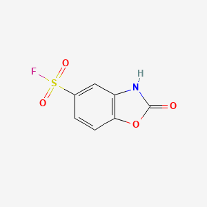 2-Oxo-3H-1,3-benzoxazole-5-sulfonyl fluoride