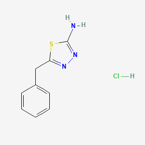 5-Benzyl-1,3,4-thiadiazol-2-amine hydrochloride