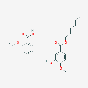 Hexyl vanillate-2-ethoxybenzoic acid