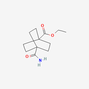 Ethyl 4-carbamoylbicyclo[2.2.2]octane-1-carboxylate