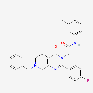 N-(4-bromophenyl)-2-(4-oxo-4,5-dihydro-1H-pyrrolo[3,2-c]pyridin-1-yl)acetamide