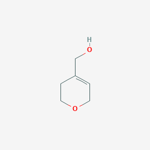 molecular formula C6H10O2 B2368544 (3,6-dihydro-2H-pyran-4-yl)methanol CAS No. 14774-34-6