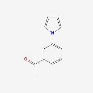 1-[3-(1H-pyrrol-1-yl)phenyl]ethanone