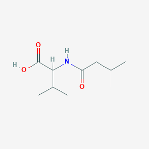 3-Methyl-2-(3-methylbutanamido)butanoic acid
