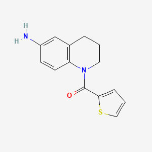 1-(2-Thienylcarbonyl)-1,2,3,4-tetrahydroquinolin-6-amine