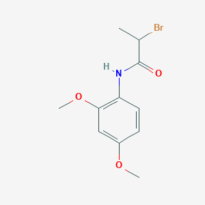 2-Bromo-N-(2,4-dimethoxyphenyl)propanamide