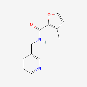 3-methyl-N-(pyridin-3-ylmethyl)furan-2-carboxamide
