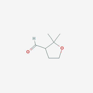2,2-Dimethyloxolane-3-carbaldehyde
