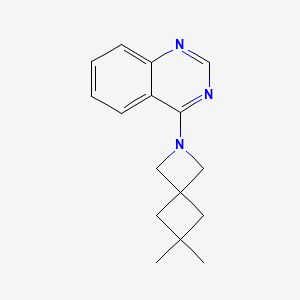 4-(6,6-Dimethyl-2-azaspiro[3.3]heptan-2-yl)quinazoline