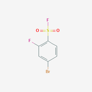 4-Bromo-2-fluorobenzene-1-sulfonyl fluoride