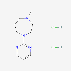 1-Methyl-4-(pyrimidin-2-yl)-1,4-diazepane dihydrochloride