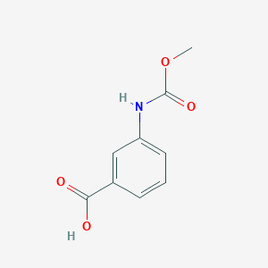 molecular formula C9H9NO4 B2368814 3-[(Methoxycarbonyl)amino]benzoic acid CAS No. 209551-66-6