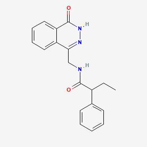 N-((4-oxo-3,4-dihydrophthalazin-1-yl)methyl)-2-phenylbutanamide