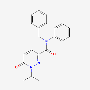 N-benzyl-1-isopropyl-6-oxo-N-phenyl-1,6-dihydropyridazine-3-carboxamide