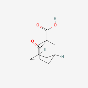 molecular formula C11H14O3 B2368995 2-Oxoadamantane-1-carboxylic acid CAS No. 40556-86-3