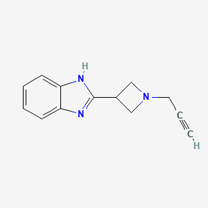 2-(1-Prop-2-ynylazetidin-3-yl)-1H-benzimidazole