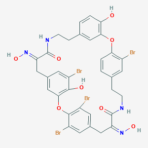molecular formula C4H10N2O2.2(HCl) B236908 Bastadin 12 CAS No. 134981-78-5