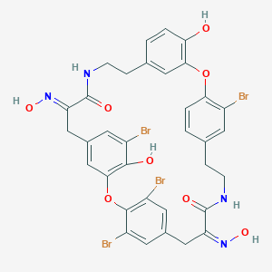 molecular formula C4H10N2O2.2(HCl) B236908 Bastadin-12 CAS No. 134981-78-5
