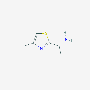 1-(4-Methyl-1,3-thiazol-2-yl)ethanamine