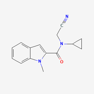 N-(cyanomethyl)-N-cyclopropyl-1-methyl-1H-indole-2-carboxamide