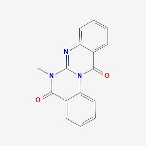 6-Methylquinazolino[2,1-b]quinazoline-5,12-dione