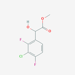 Methyl 2-(3-chloro-2,4-difluorophenyl)-2-hydroxyacetate