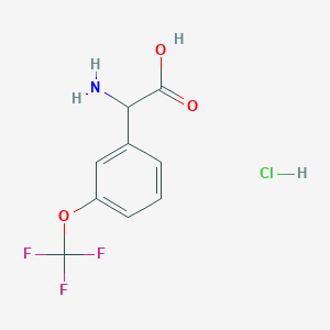 3-(Trifluoromethoxy)-dl-phenylglycine HCl