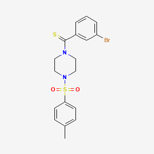 (3-Bromophenyl)(4-tosylpiperazin-1-yl)methanethione