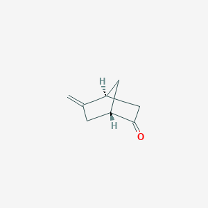 molecular formula C8H10O B2369417 (1S,4S)-5-Methylidenebicyclo[2.2.1]heptan-2-one CAS No. 2378490-14-1
