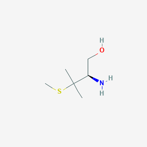 molecular formula C6H15NOS B2369439 (2R)-2-Amino-3-methyl-3-methylsulfanylbutan-1-ol CAS No. 97072-01-0