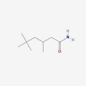 molecular formula C9H19NO B2369444 3,5,5-Trimethylhexanamide CAS No. 90726-43-5