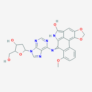 molecular formula C27H22N6O7 B236959 dA-Aai CAS No. 127191-86-0