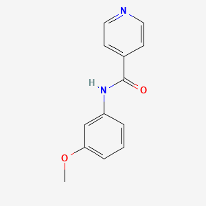 N-(3-methoxyphenyl)pyridine-4-carboxamide