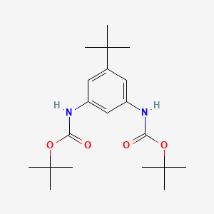 tert-Butyl N-(3-{[(tert-butoxy)carbonyl]amino}-5-tert-butylphenyl)carbamate