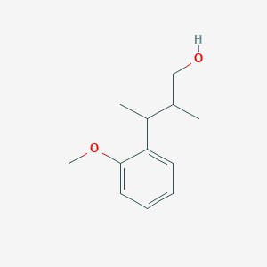 3-(2-Methoxyphenyl)-2-methylbutan-1-ol