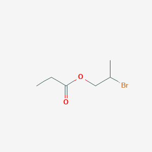 molecular formula C6H11BrO2 B2369760 2-Bromopropyl propionate CAS No. 24086-77-9