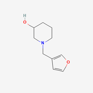 1-(Furan-3-ylmethyl)piperidin-3-ol
