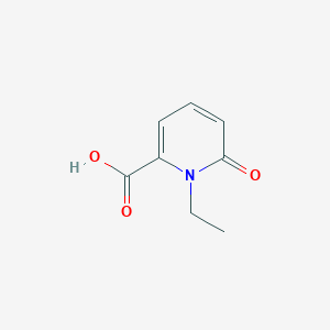 molecular formula C8H9NO3 B2369831 1-Ethyl-6-oxo-1,6-dihydropyridine-2-carboxylic acid CAS No. 1404064-02-3