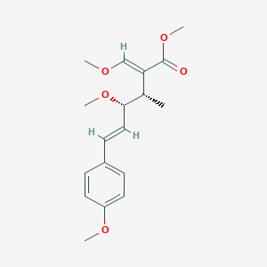 molecular formula C18H24O5 B236990 Oudemansin X CAS No. 130640-32-3