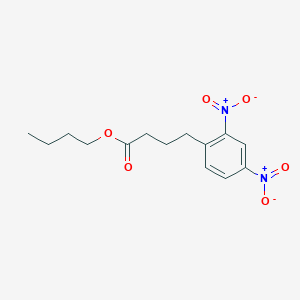 molecular formula C14H18N2O6 B2369921 Butyl 4-(2,4-dinitrophenyl)butanoate CAS No. 866151-85-1