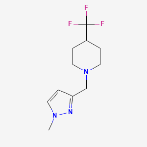 1-((1-methyl-1H-pyrazol-3-yl)methyl)-4-(trifluoromethyl)piperidine