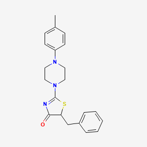 5-benzyl-2-(4-(p-tolyl)piperazin-1-yl)thiazol-4(5H)-one